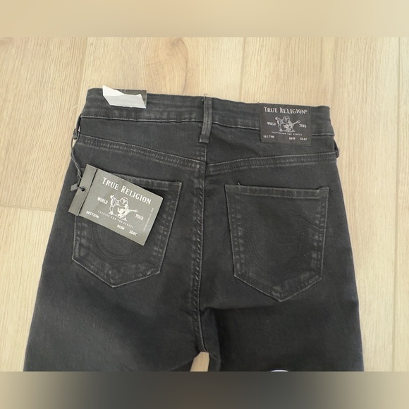True Religion Black Skinny Jeans - Picture 5 of 16